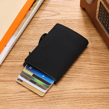 Load image into Gallery viewer, Anti-Theft Minimalist Card Holder Leather Unisex
